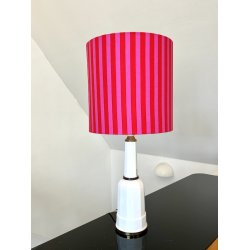 Nr 339 - Vertical tent stripes rd/pink