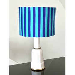 Nr 341 - Vertical tent stripes lilla/grn