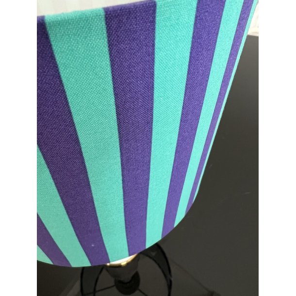 Nr 341 - Vertical tent stripes lilla/grn