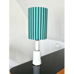 Nr 342 - Vertical tent stripes army/turkis