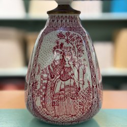 Bjrn Wiinbladlampe, hvid/rd