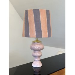 Nr 374 - Plante farvede lilla/rosa striber