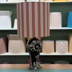 Bordlampe, Humlebk keramik, vintage