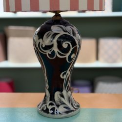 Bordlampe, Humlebk keramik, vintage