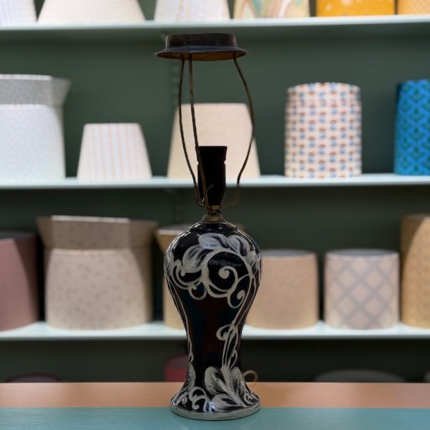 Bordlampe, Humlebk keramik, vintage