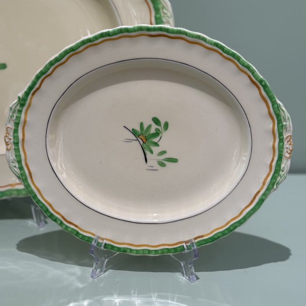 Vintage fade, beige m. blomst