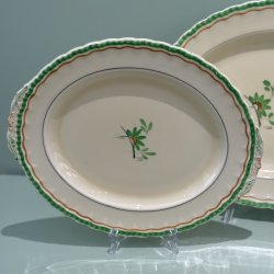 Vintage fade, beige m. blomst