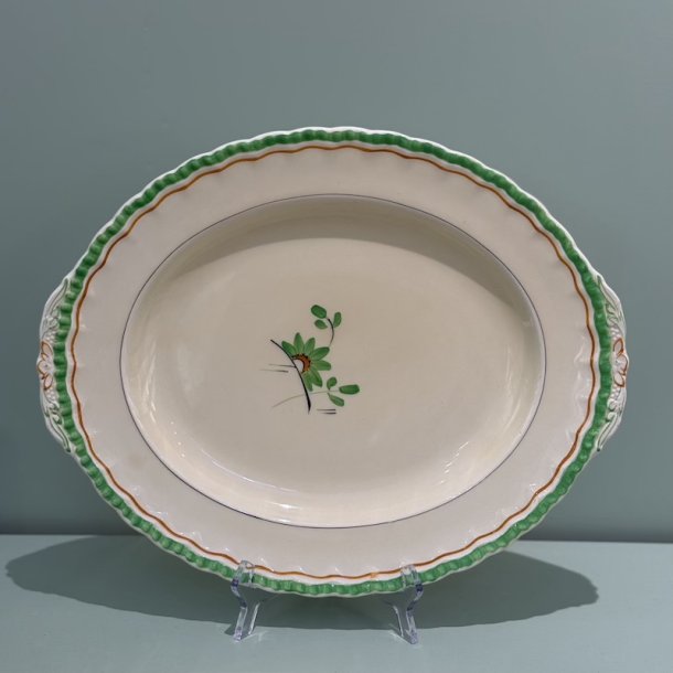 Vintage fade, beige m. blomst