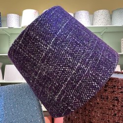 Empire lille, Chanel tekstil, lilla