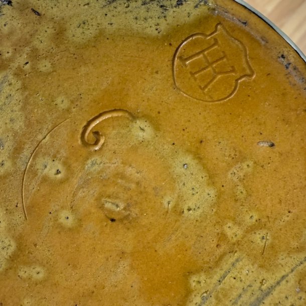 Bordlampe, Humlebk keramik, vintage