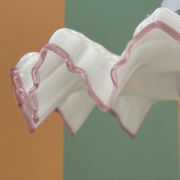 Pendel, Anno 1927, hvid opaline glas