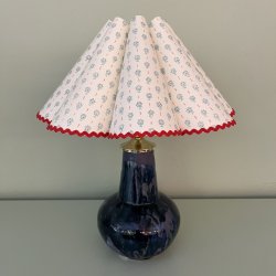 Blgeskrm nr 2 hvid m turkis