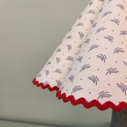 Blgeskrm nr 1 bl/hvid