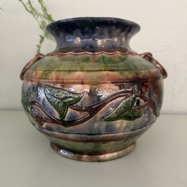 Pottevase, majolica