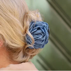 Daisy hrklemme, Denim, Lille