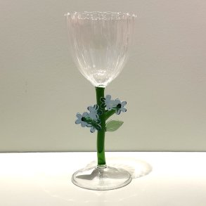 Vinglas, Lysebl blomst