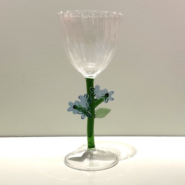 Vinglas, Lysebl blomst