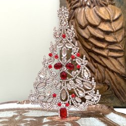 Stort rhinstens juletr nr 7