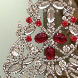 Stort rhinstens juletr nr 7