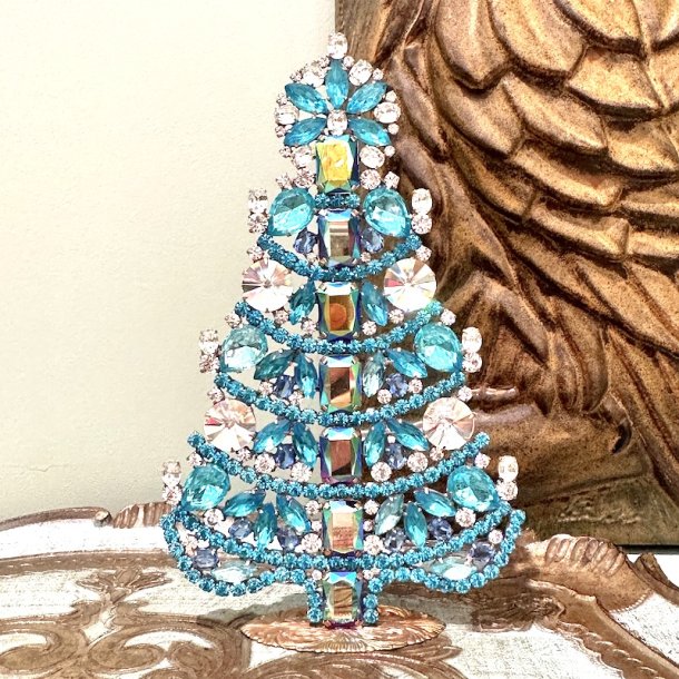 Stort rhinstens juletr nr 6