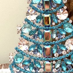 Stort rhinstens juletr nr 6