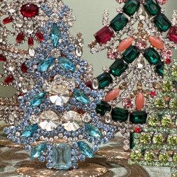 Stort rhinstens juletr nr 59