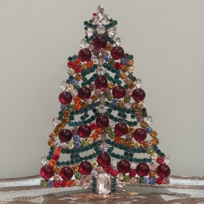 Stort rhinstens juletr nr 34