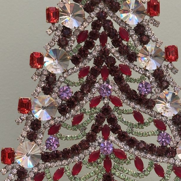 Stort rhinstens juletr nr 44