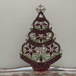 Stort rhinstens juletr nr 40