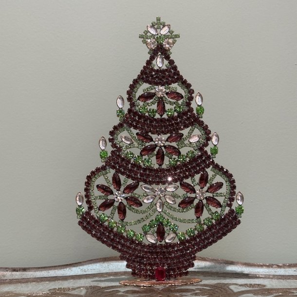 Stort rhinstens juletr nr 40