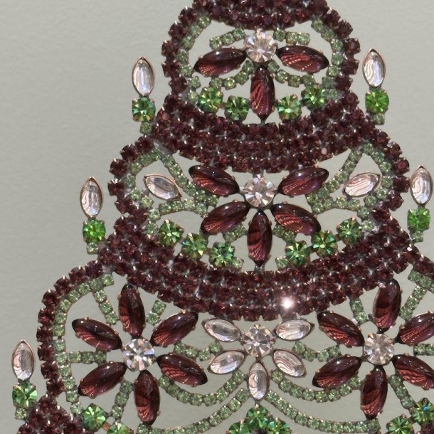 Stort rhinstens juletr nr 40