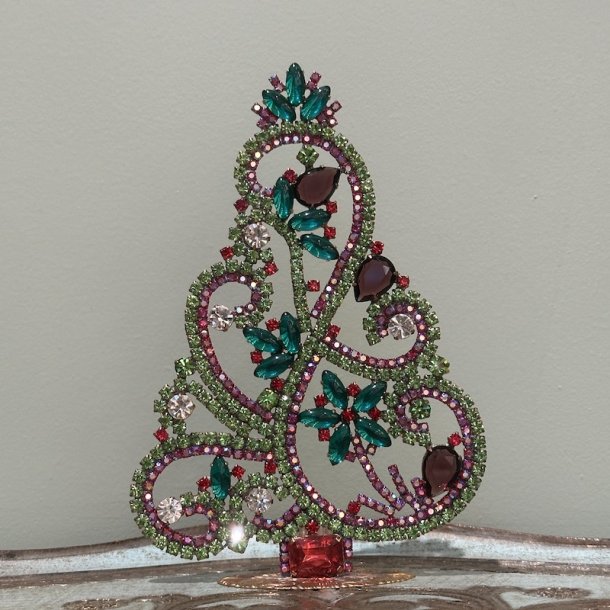 Stort rhinstens juletr nr 38