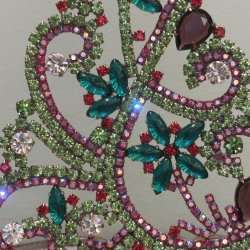 Stort rhinstens juletr nr 38