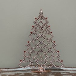 Stort rhinstens juletr nr 10