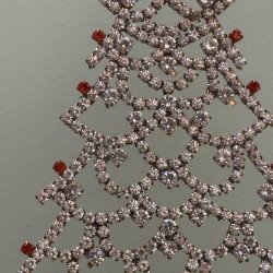 Stort rhinstens juletr nr 10