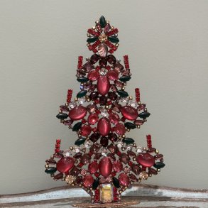 Stort rhinstens juletr nr 52