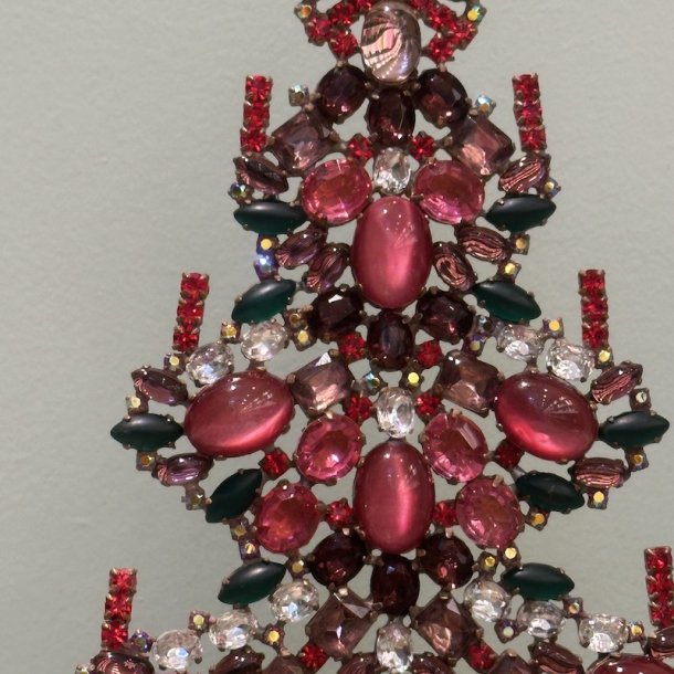 Stort rhinstens juletr nr 52