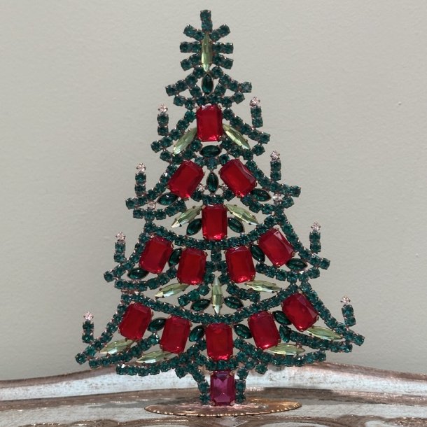 Stort rhinstens juletr nr 45