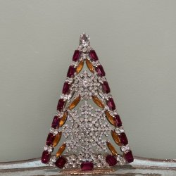 Stort rhinstens juletr nr 14