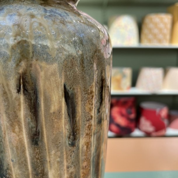 Bordlampe, Bllig/beige