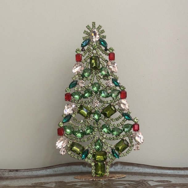 Stort rhinstens juletr nr 48