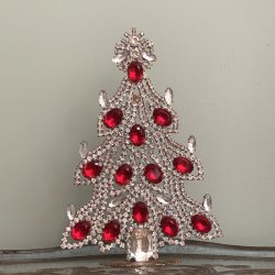 Stort rhinstens juletr nr 39