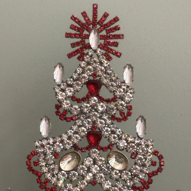 Stort rhinstens juletr nr 20