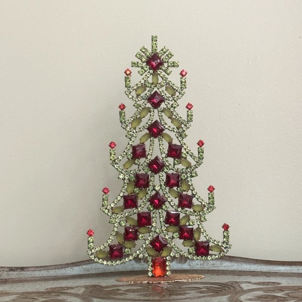 Stort rhinstens juletr nr 56