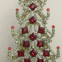 Stort rhinstens juletr nr 56