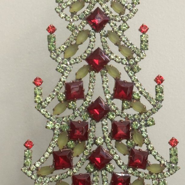 Stort rhinstens juletr nr 56