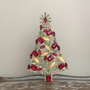 Stort rhinstens juletr nr 54