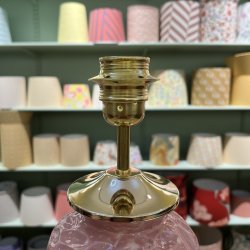 Bordlampe, Rose m struktur