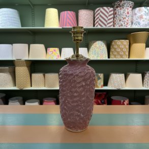 Bordlampe, Rose m struktur