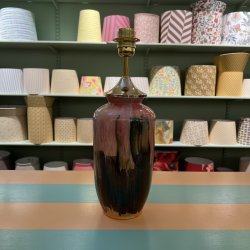 Bordlampe, Flammefarvet